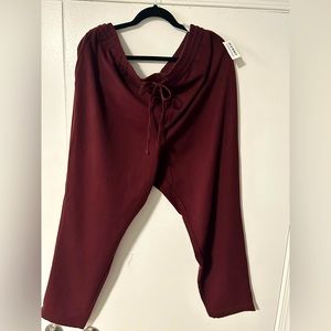 XL Burgundy old navy pants. Never worn
